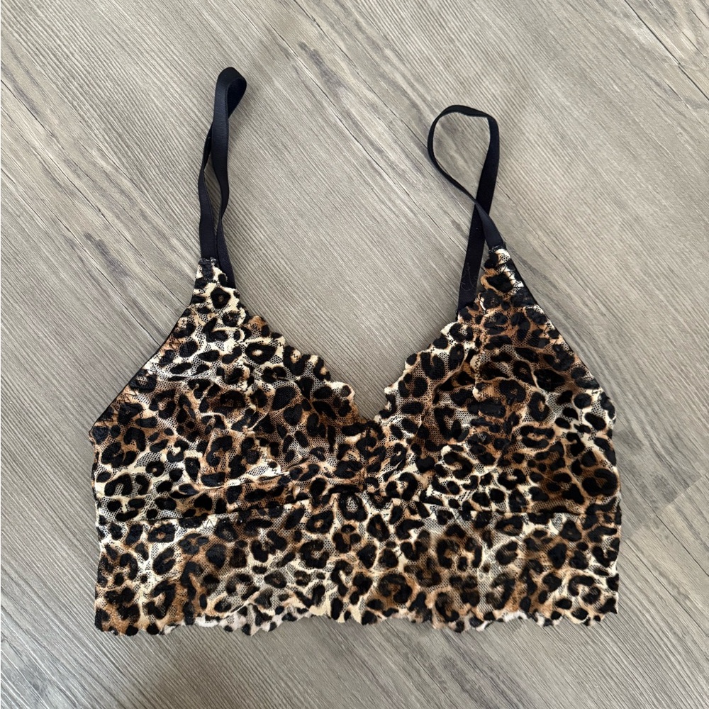 Victoria's Secret Pink Animal Print Bralette